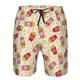 thumbnail image 3 of Balery Cartoon Popcorn Traje de Baño Estilo Hawaiano para Hombre, Shorts de Secado Rápido con Bolsillos-Medium, 3 of 6
