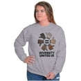 thumbnail image 3 of Diversity Unites Us Social Justice Sweatshirt for Men or Women Brisco Brands S, 3 of 6
