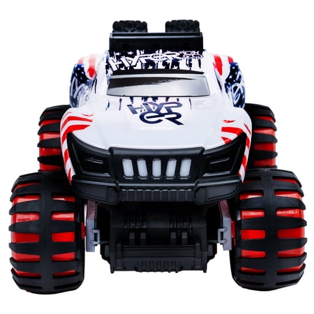 HYPER TOY COMPANY, MINI LED REMOTE CONTROL MONSTER TRUCK