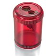thumbnail image 1 of Officemate International  Pencil Or Crayon Sharpener, Twin - Red, 1 of 1