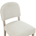 thumbnail image 5 of Steve Silver Gabby Polyester Upholstered Side Chair in Light Brown (Set of 2), 5 of 6