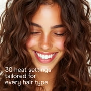 Conair Double Ceramic Tapered Curling Wand, 1.25–.75, Creates Beachy Waves