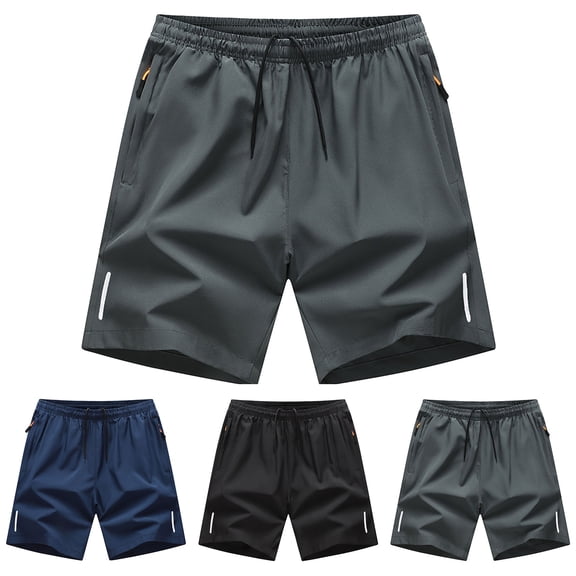 Admvng Mens Shorts Big & Tall Athletic Workout Basketball Running Casual Summer Lounge Shorts with Pockets