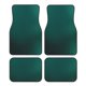 thumbnail image 1 of Balery Dark teal green Juego de 4 Alfombrillas para Auto, Revestimientos de Caucho Resistente, Diseño Antideslizante, 1 of 7