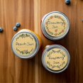 thumbnail image 3 of 500 Pieces Kraft Paper Stickers, Self-adhesive Labels 5 Cm, Jam Jar Stickers, 3 of 4