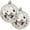 Shiny Looking Glass Silver, variant on Christmas By Krebs Ornament, Commercial Grade Indoor and Outdoor Shatterproof Plastic, UV and Water Resistant Ball Ornament Decorations (Shiny Sonic Red, 4 inch (100mm) Diamond)