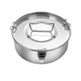 thumbnail image 3 of Bandeja para huevos al vapor multifuncional para olla a presión, soporte para vaporera de acero inoxidable 304, juego de vaporera con jaula engrosada, 3 of 5