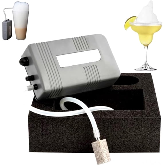 Molecular Gastronomy Foam Generator: Professional Culinary Foam Maker Kit，Portable Kitchen Cooking Bubble Machine, Used for Barbecue, Cocktail Drinks, Tableware Foam Making