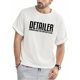 thumbnail image 1 of 1pc Men'S Casual Polyester T-Shirt with "DETAILER" Print - Round Neck, Regular Fit, Knitted Fabric, Stretchy Summer Tee for Adults, 1 of 8