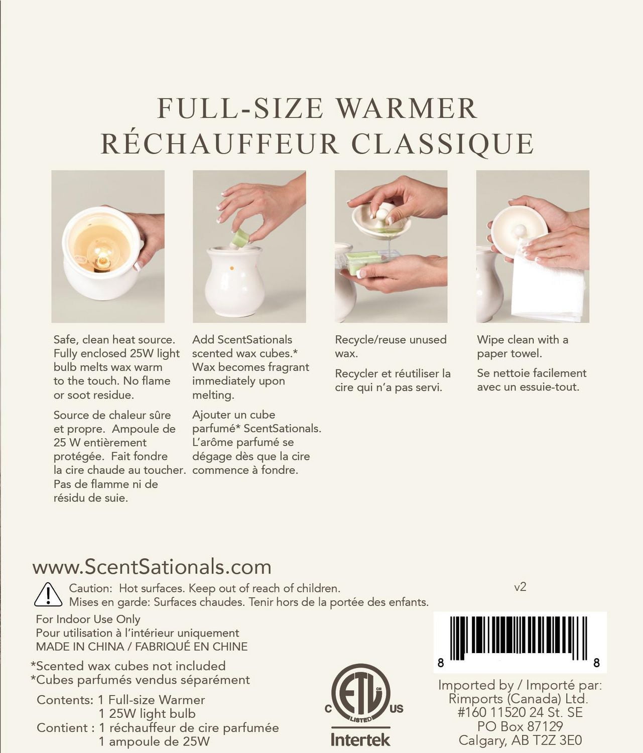 ScentSationals Full Size Warmer - Wildlife