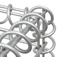 thumbnail image 5 of vidaXL Gabion Double Poubelle à Roulettes Acier 180x100x120 cm, 5 of 5