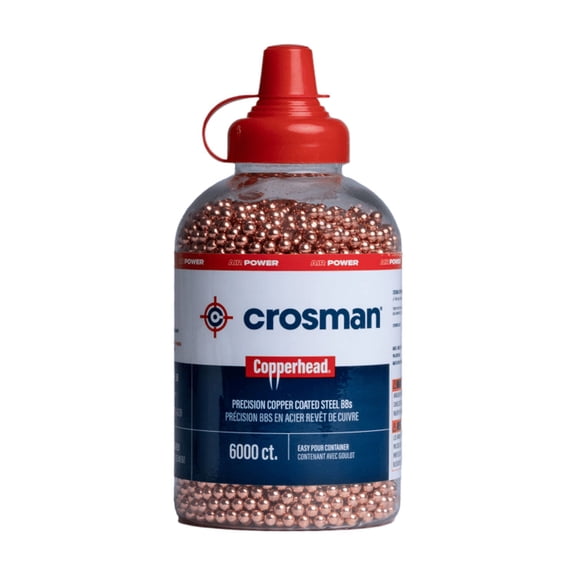 CROSMAN 6000 Count Copper BB, 07673PK