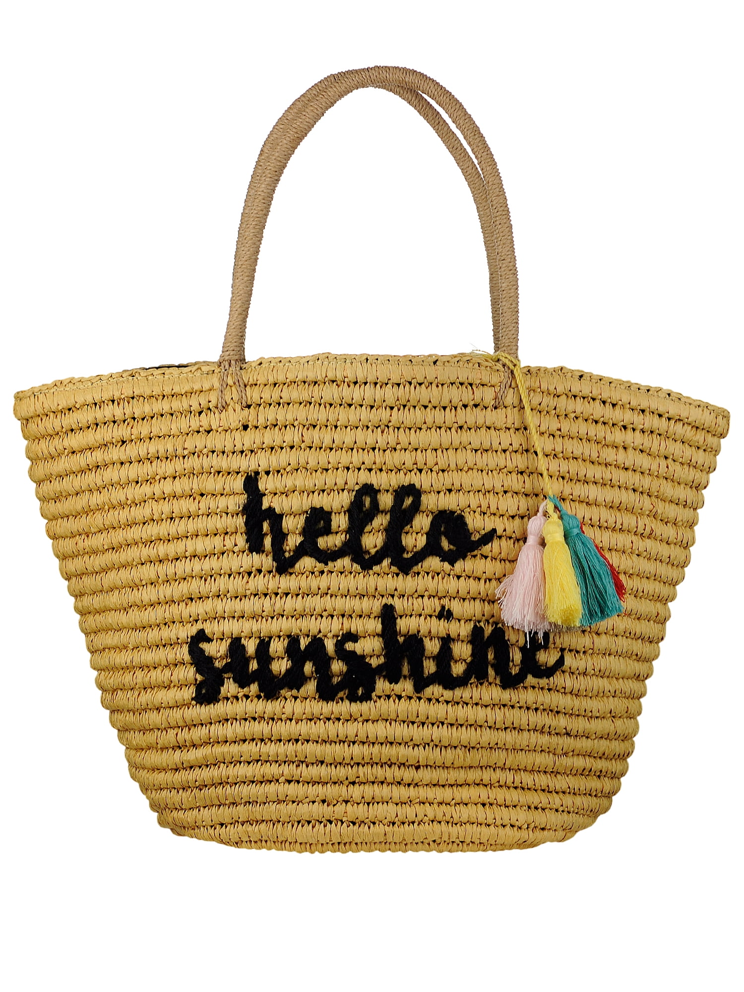 hello sunshine beach bag