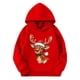 thumbnail image 3 of Sudaderas con capucha para niños y niñas, sudaderas casuales de manga larga, lindas sudaderas de gran tamaño con bolsillo de polar, chaquetas para niñas, 3 of 4