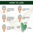 thumbnail image 2 of Gua Sha Massage Tools & Rosehip Oil in One Set, Nature Jade Stone Facial Gua sha Products for Skin Massage, Beauty and Moisturizing - with Nice Travel Pouch, 2 of 7