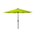thumbnail image 7 of WestinTrends Cyrus 9 Ft Outdoor Patio Umbrella, Solar Powered 32 LED Light Umbrella with Tilt and Crank for Garden, Deck, Balcony, Pool and Beach, Lime Green, 7 of 7