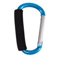 thumbnail image 2 of Ultra Big Size Carabiner Large D Button Sponge Handle Buckle D-Ring Shape Aluminum Alloy Sponge Shopping Hook Random ColorCarabiner, 2 of 6