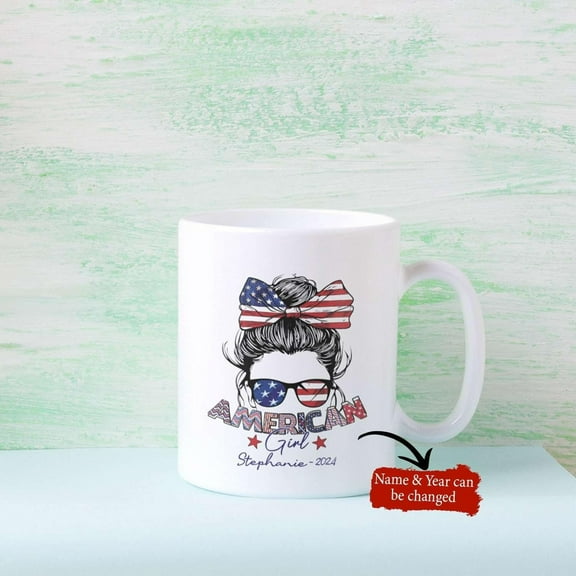 This Mug Belongs To An Awesome New American Citizen Citizenship Gifts American Flag Coffee Mug