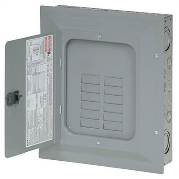 Load Center, Main Lug, 125A, 120/240V, 1PH, 20/24, NEMA 1