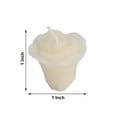 thumbnail image 3 of Efavormart Set of 12 Ivory Mini Floating Rose Candle Ideal for Aromatherapy Weddings Party Favors Home Decoration Supplies, 3 of 6