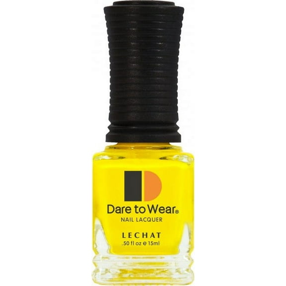 LECHAT Dare to Wear Nail Polish, Lemon Drop, 0.500 Ounce