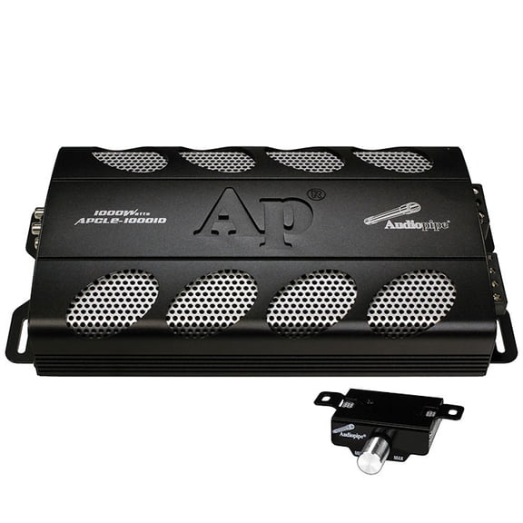 Audiopipe APCLE-10001D Class D 1000 Watt Monoblock Car Stereo Amplifier, Black