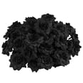 thumbnail image 1 of EeaseMX VORCOOL 50 rosas artificiales de imitación para sombreros, ropa, álbumes de recortes (negro), 1 of 7