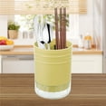 thumbnail image 3 of Specollect Clearance 4 Pcs Stainless Steel Straw Holder Dispenser, Thickened Perfect for Restaurant or Bar Use Bucket Knife And Fork Draining Cage, 3 of 5
