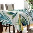 thumbnail image 4 of Yayeee Tablecloths for Rectangular Tables 54 x 72 inch Party Table Cover, Peacock Feather, 4 of 6