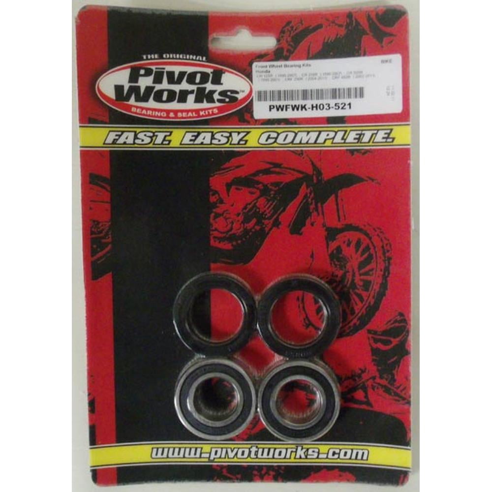 New ATV Front Wheel Bearing Kit Compatible with 1995-2016 Honda/KTM CR CRF KTM SX EXC Bearings Seals Both Front Wheels Double-Sealed Ball Bearings Both Wheels Kit 91053-KZ4-J31