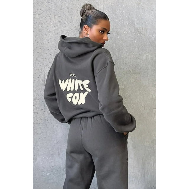 Hoodies Tracksuit Set Sweatshirt Sweatpants Womens 2 Piece
