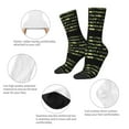 thumbnail image 4 of Lukts American Flag Camo Pattern Womens Crew Soft Moisture-wicking Socks,Moisture Control Crew Socks,Mid Calf Socks, 4 of 6