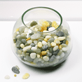 thumbnail image 3 of Stonecreek 24 LBS River Rocks (2 x 12 LBS Bags) – Natural Polished Decorative Pebbles, Garden Landscaping Stones for Planters, Vase Fillers, Succulent Pots, Fish Tanks & Terrariums, Jade Medium, 3 of 4