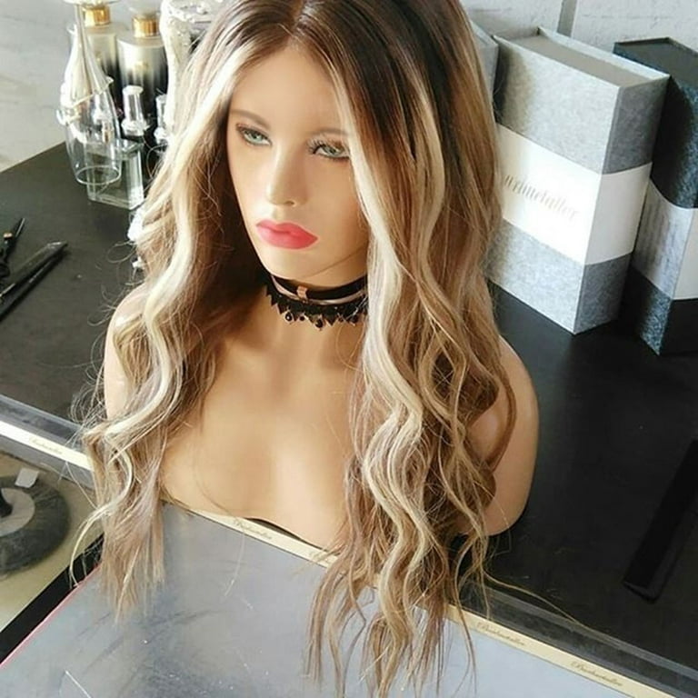 Natural synthetic lace front cheap wigs