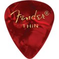 thumbnail image 1 of Yimei Compatable for Fender Premium Celluloid Guitar Picks 351 Shape, Red Moto, Thin, 12-Pack, 1 of 2