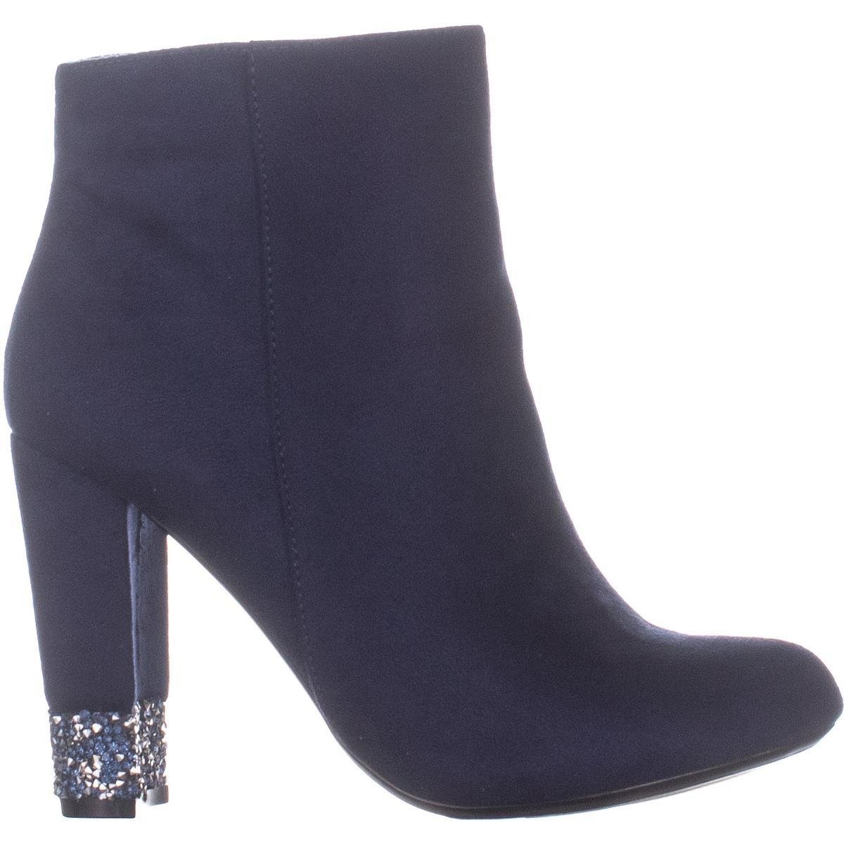yardley black platform ankle boots