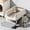 White588, variant on Stainless Steel High Sided Litter Box For Cats, Odor Resistant Easy Clean Pet Toilet With Step Platform And Scoop, Durable Cat Litter Tray Solution