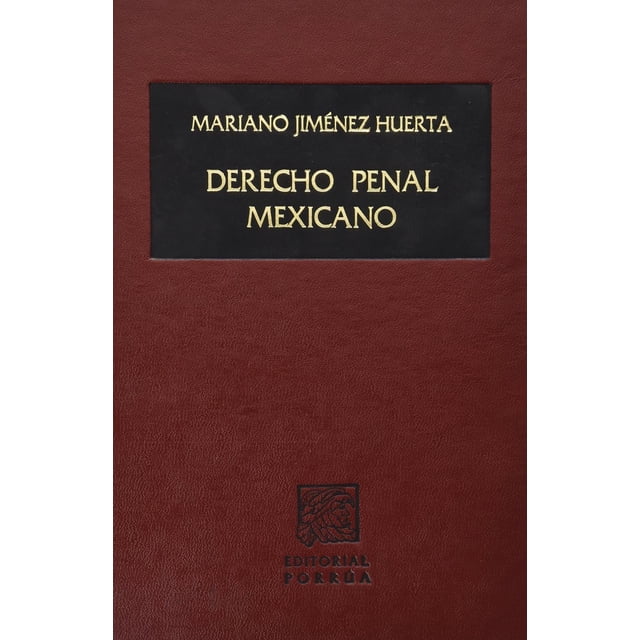 Derecho penal mexicano I-V en dos tomos Editorial Porrúa 9789700744612