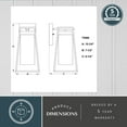thumbnail image 4 of Vaxcel Nash Black Outdoor Modern Wall Lantern, Dusk to Dawn Photocell, 1-Light Wall Lamp Sconce with Clear Seeded Glass-Size:7.5, 4 of 8