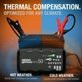thumbnail image 4 of NOCO GENIUSPRO50: 50A 6V/12V/24V Professional Battery Charger, Maintainer and Desulfator, 4 of 7