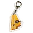 thumbnail image 1 of Cat Head Emoji Keychain Sand Sculpture Everything Cat Head Cat Bag Charm Keychain School, 1 of 7