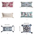 thumbnail image 5 of Necvior Farmhouses Throw Pillow Cover Pattern Pillow Case Tassels Cushions Cover for Sofa Couch Chair Bedroom Livingrooms, 5 of 21