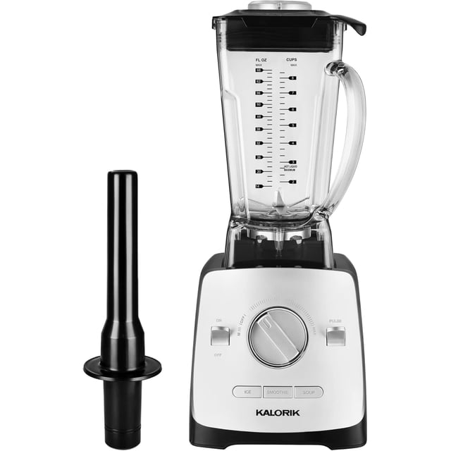 (Open Box) Kalorik 1800W Peak, High-Powered Blender, Silver BL44440S