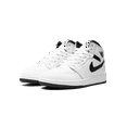 thumbnail image 2 of Jordan GRADE SCHOOL Air Jordan 1 Mid GS "White/Black" DQ8423 132 from Stadium Goods, 2 of 8