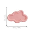 thumbnail image 3 of Resin Jewelry Tray Small Plate Cloud Small Plate Cute Storage Tray Bedside Dressing And Ring Plate Home () Rolling Drying Rack Dish Pads for Drying Dish Draining Mat for Kitchen Counter Counter Mat, 3 of 9