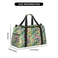 thumbnail image 3 of Balery Watercolor Blooming Cactus Bolsa de Gimnasio para Mujeres, Bolsa de Viaje con Bolsillo Húmedo, Bolsa de Fin de Semana para Mujeres, Bolsa de Viaje Resistente al Agua, 3 of 7