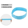 thumbnail image 5 of Unique Bargains Headbands Polyester Silicone Sweatbands Stretchy Moisture Wicking Headband for Sport Blue 1 PCS, 5 of 6