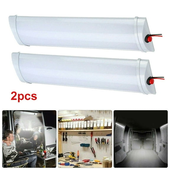 2Pcs 12V LED Interior Roof Ceiling Light For RV Camper Trailer Motorhome Boat