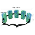 thumbnail image 3 of Klonfd Water Exercise Waist Float Aquatic Fitness Workout Belt | Pool Workout Flotation Device Slip Aerobics Training Aid Adjustable Non Slip Water Aerobic Aid For, 3 of 4