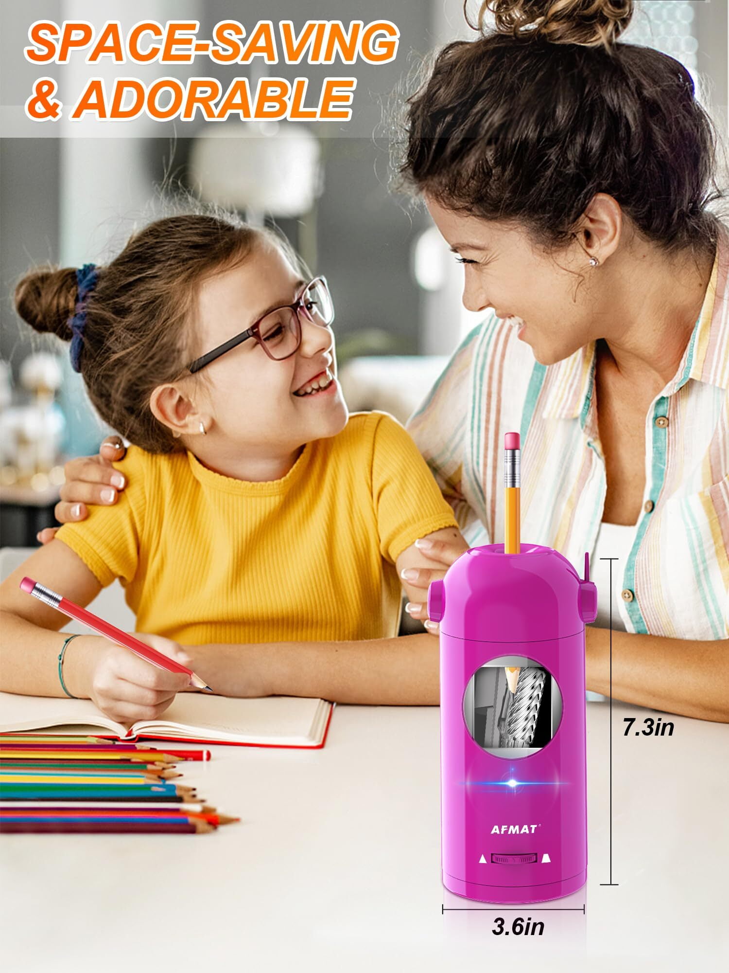 AFMAT Fully Automatic Pencil Sharpener, Ring Point Robust Electric - View #12